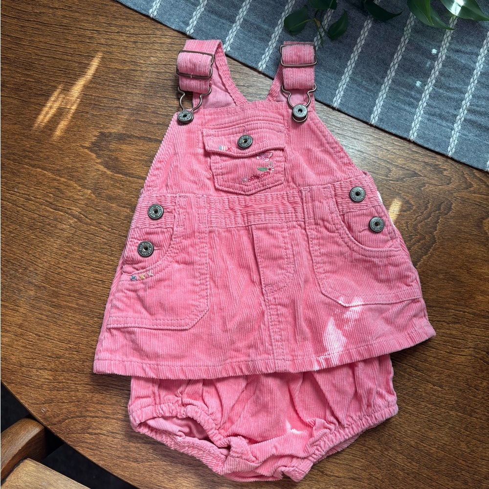 OshKosh B'gosh Pink Corduroy Overalls